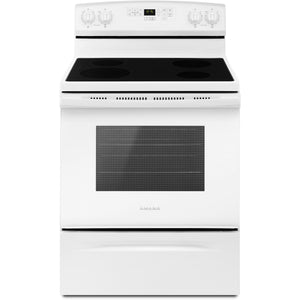 Amana 30-inch Freestanding Electric Range YAER6603SFW IMAGE 1