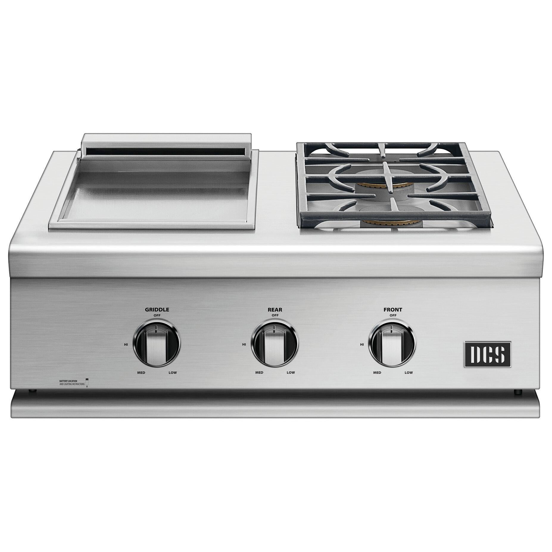DCS Series 7 Gas Griddle/Side Burner BFGC-30BGD-N IMAGE 1