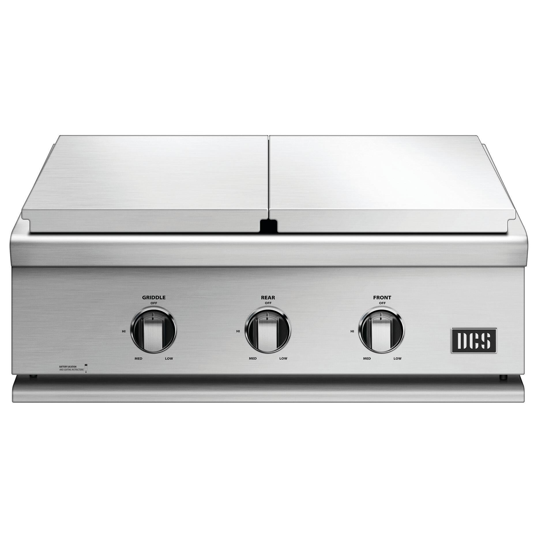 DCS Series 7 Gas Griddle/Side Burner BFGC-30BGD-N IMAGE 2