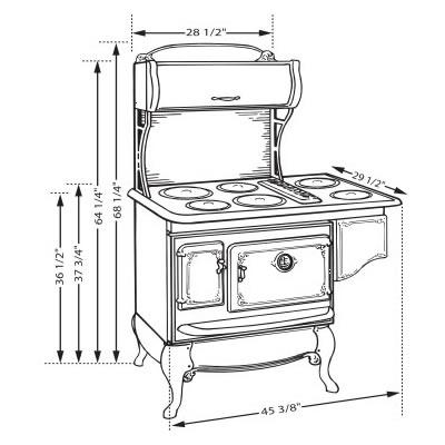 Elmira Stove Works Ranges Electric 1855-ST-C-XW IMAGE 3