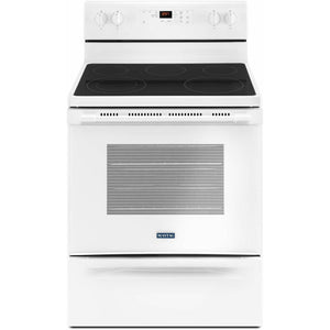 Maytag 30-inch Freestanding Electric Range with Precision Cooking™ System YMER6600FW IMAGE 1