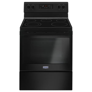 Maytag 30-inch Freestanding Electric Range with Precision Cooking™ System YMER6600FB IMAGE 1