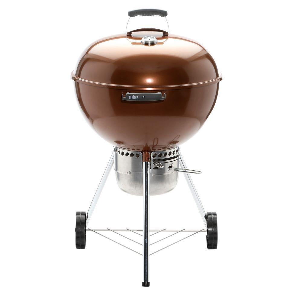 Weber Original Kettle Premium Series Charcoal Grill 14402001 IMAGE 3