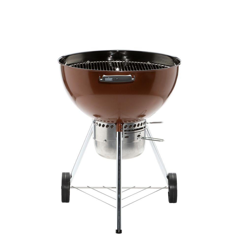 Weber Original Kettle Premium Series Charcoal Grill 14402001 IMAGE 4