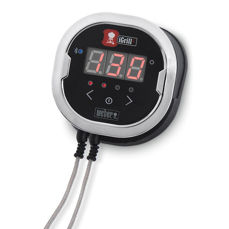 Weber iGrill 3 Wireless Bluetooth Smart Connection Grill Thermometer With 2  Pro-Meat Probes - 7204