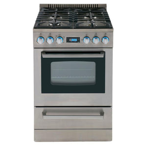 Avanti 24-inch Freestanding Gas Range DGR24P3S IMAGE 1