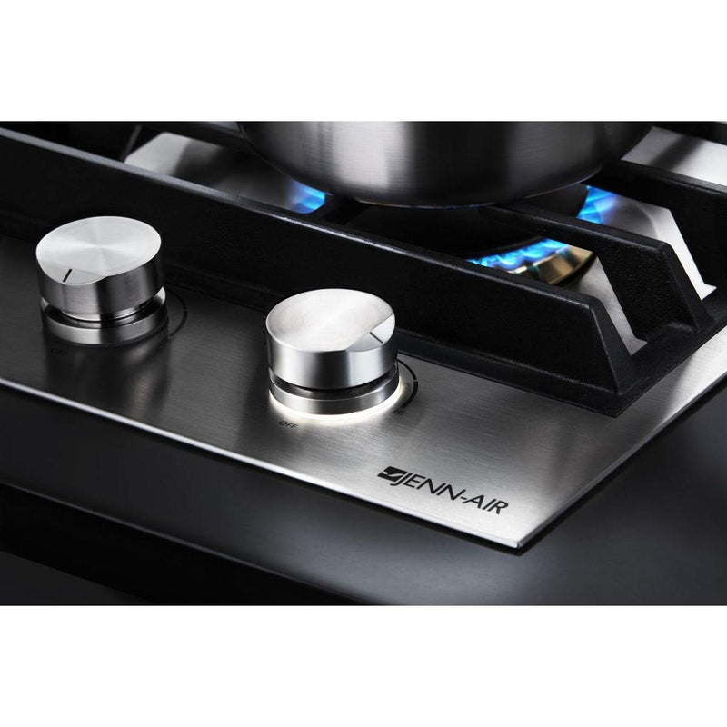 JennAir 30-inch Built-In Gas Cooktop JGC3530GS IMAGE 2