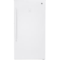 GE 17.3 cu. ft. Upright Freezer with LED Lighting FUF17DLRWW IMAGE 1