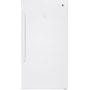 GE 17.3 cu. ft. Upright Freezer with LED Lighting FUF17DLRWW IMAGE 1