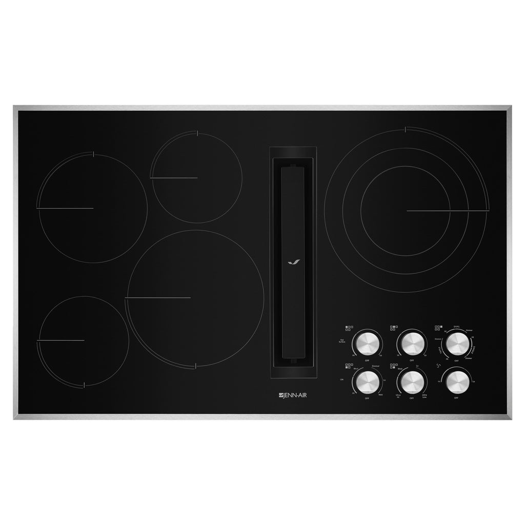 JED3536GS JennAir 36 inch Built In Electric Cooktop with JX3 Downdraft Ventilation JED3536GS TA Appliance TA Appliances Barbecues