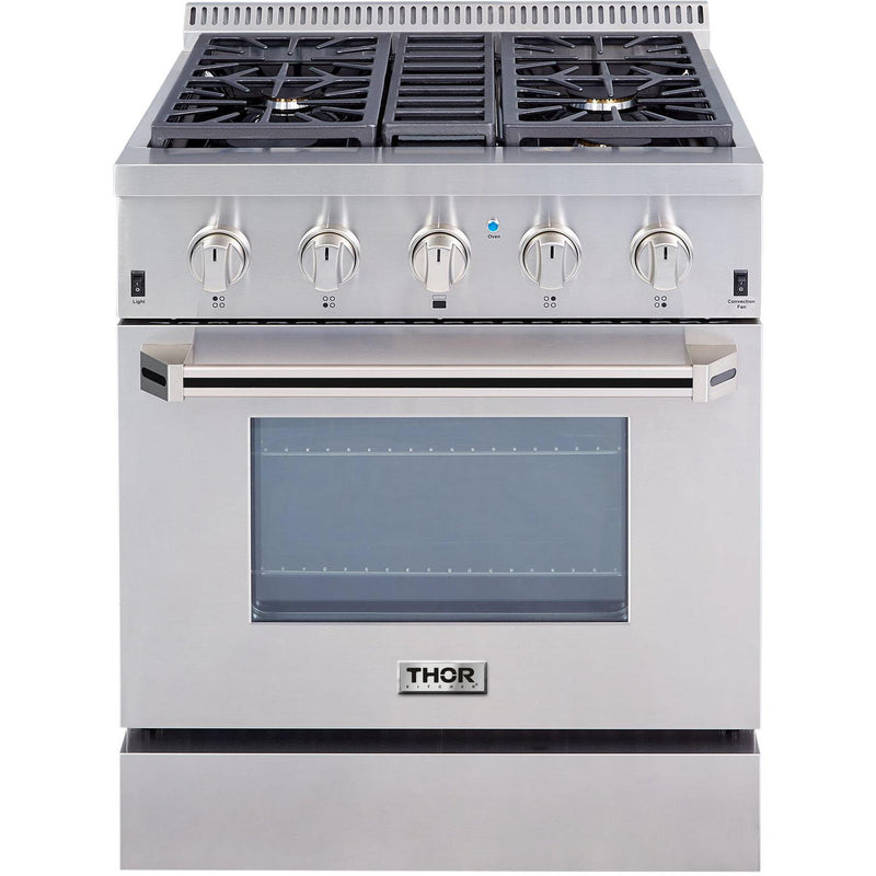 Thor Kitchen 30-inch Freestanding Dual-Fuel Range CRD3001U IMAGE 1