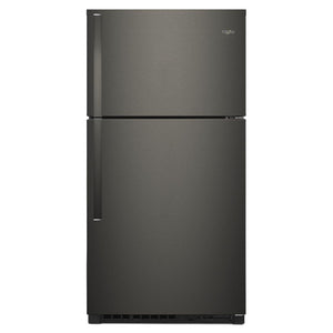Whirlpool 33-inch, 21.3 cu. ft. Freestanding Top Freezer Refrigerator with Flexi-Slide™ Bin WRT541SZHV IMAGE 1