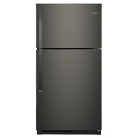 Whirlpool 33-inch, 21.3 cu. ft. Freestanding Top Freezer Refrigerator with Flexi-Slide™ Bin WRT541SZHV IMAGE 1
