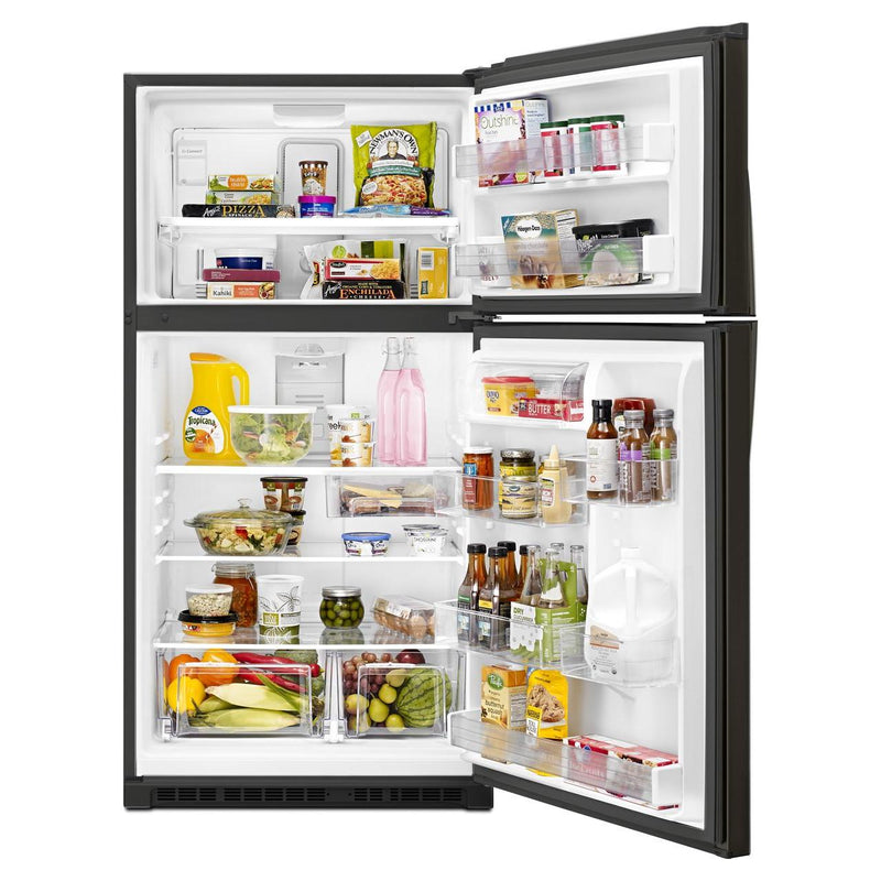 Whirlpool 33-inch, 21.3 cu. ft. Freestanding Top Freezer Refrigerator with Flexi-Slide™ Bin WRT541SZHV IMAGE 4