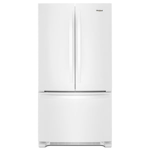 Whirlpool 36-inch, 25.2 cu. ft. French 3-Door Refrigerator with Water Dispenser WRF535SWHW IMAGE 1