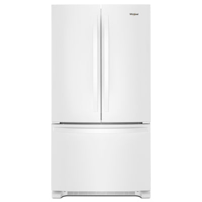 Whirlpool 36-inch, 25.2 cu. ft. French 3-Door Refrigerator with Water Dispenser WRF535SWHW IMAGE 1