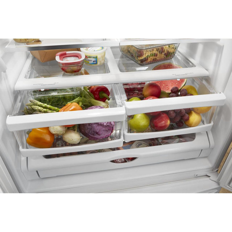 Whirlpool 36-inch, 25.2 cu. ft. French 3-Door Refrigerator with Water Dispenser WRF535SWHW IMAGE 8