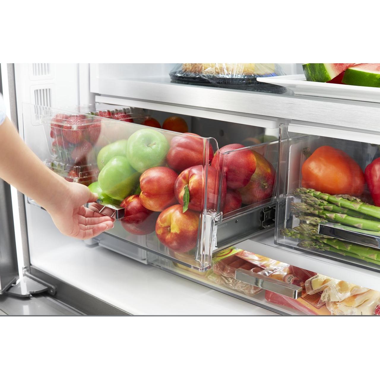 Whirlpool 36-inch, 23.8 cu. ft. Counter-Depth French 3-Door Refrigerator WRF954CIHW IMAGE 13