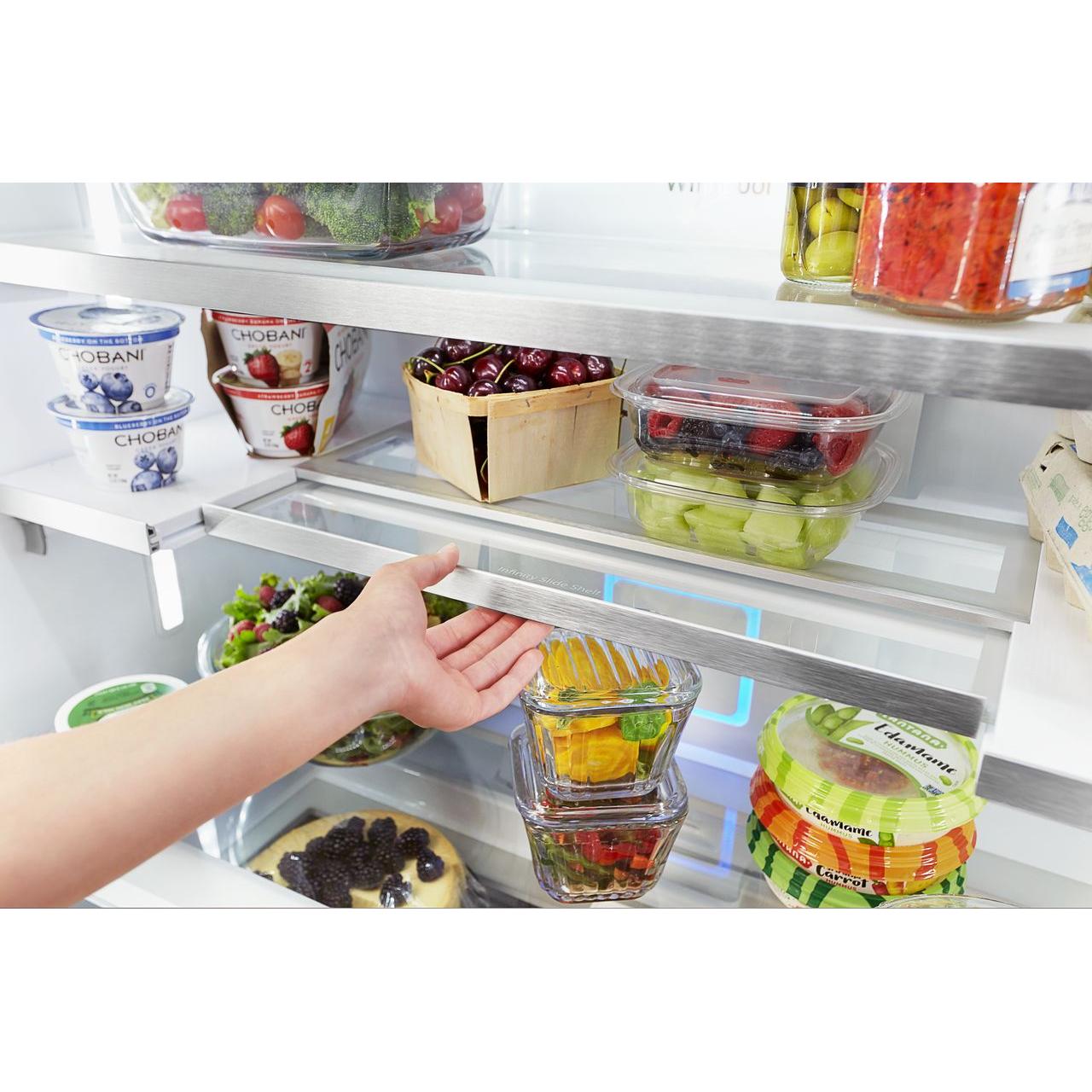 Whirlpool 36-inch, 23.8 cu. ft. Counter-Depth French 3-Door Refrigerator WRF954CIHW IMAGE 14