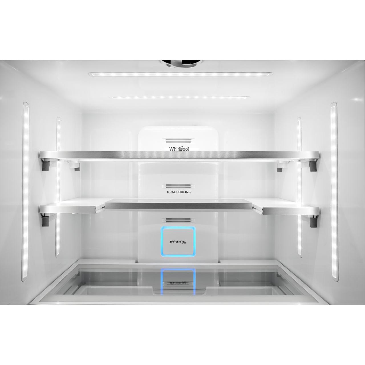 Whirlpool 36-inch, 23.8 cu. ft. Counter-Depth French 3-Door Refrigerator WRF954CIHW IMAGE 19
