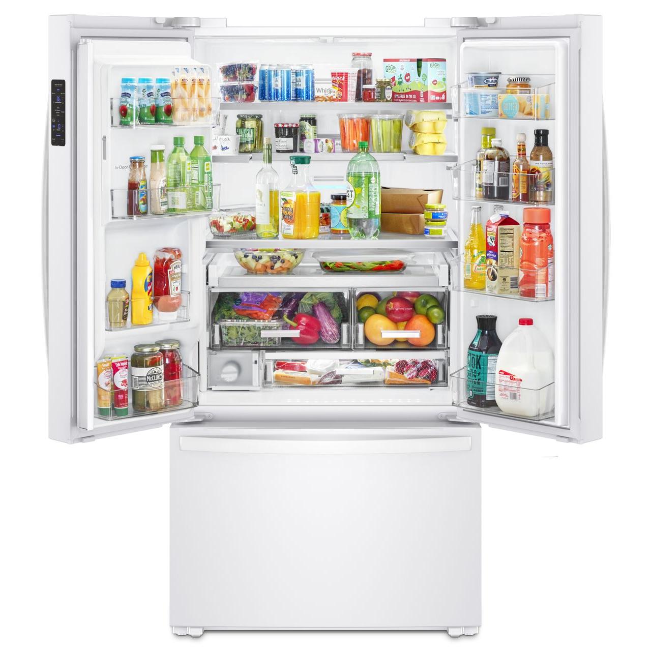 Whirlpool 36-inch, 23.8 cu. ft. Counter-Depth French 3-Door Refrigerator WRF954CIHW IMAGE 6