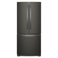 Whirlpool 30-inch, 19.68 cu.ft. Freestanding French 3-Door Refrigerator with FreshFlow™ Air Filter WRF560SFHV IMAGE 1