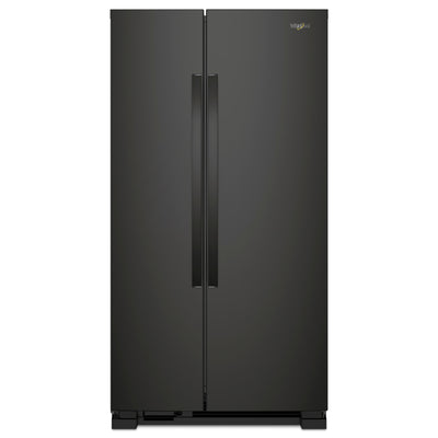 Whirlpool 33-inch, 21.7 cu. ft. Freestanding Side-by-side Refrigerator with Adaptive Defrost WRS312SNHB IMAGE 1