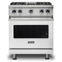 Viking 30-inch Freestanding Gas Range with VariSimmer™ VGR530-4BSS IMAGE 1