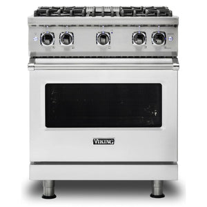 Viking 30-inch Freestanding Gas Range with VariSimmer™ VGR530-4BSS IMAGE 1