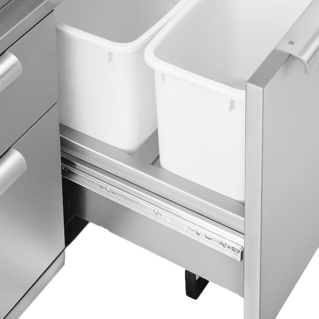 DCS Outdoor Kitchen Components Trash Center/Drawer WBH-ADR1CAD IMAGE 1