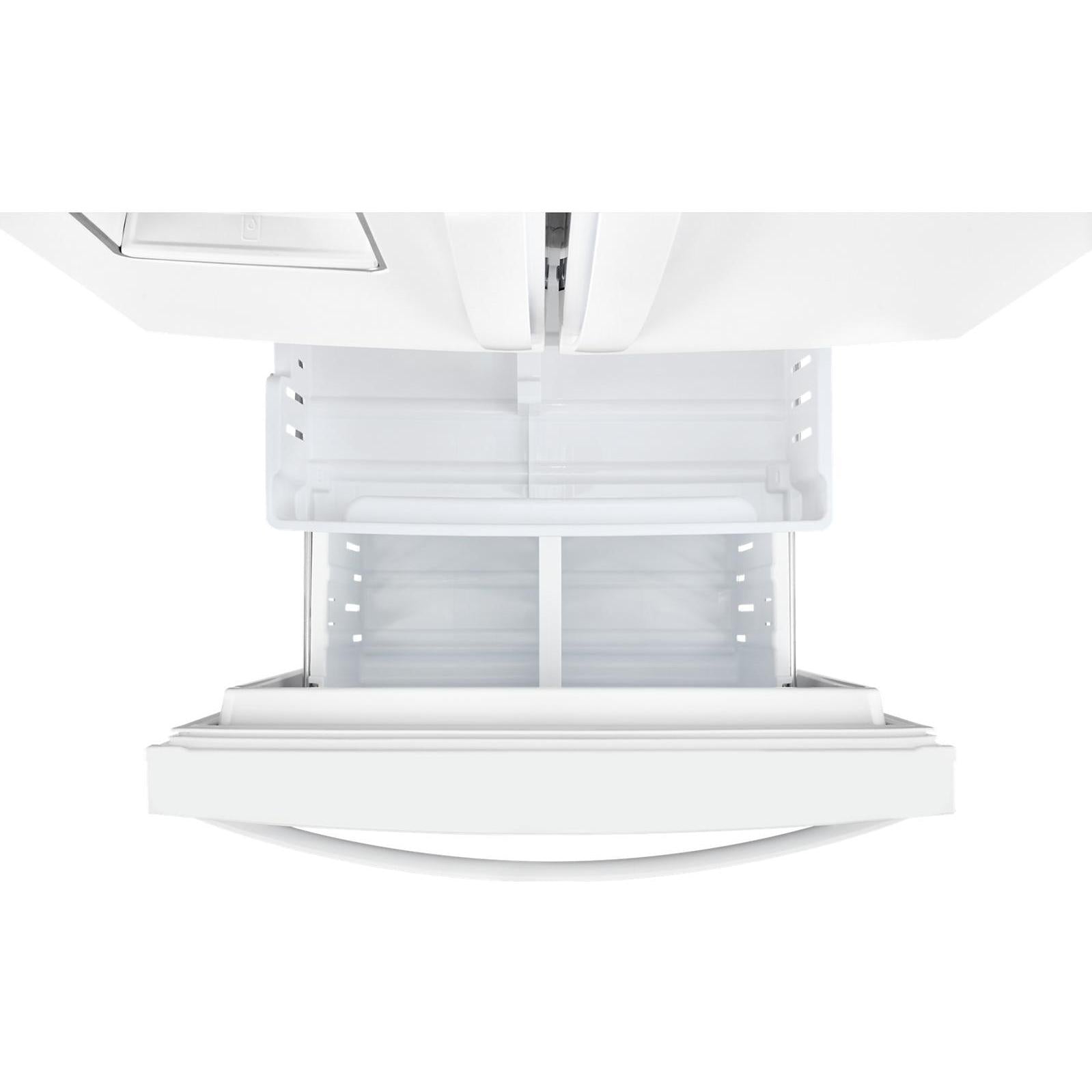 Whirlpool 30-inch, 19.68 cu.ft. Freestanding French 3-Door Refrigerator with FreshFlow™ Air Filter WRF560SFHW IMAGE 4