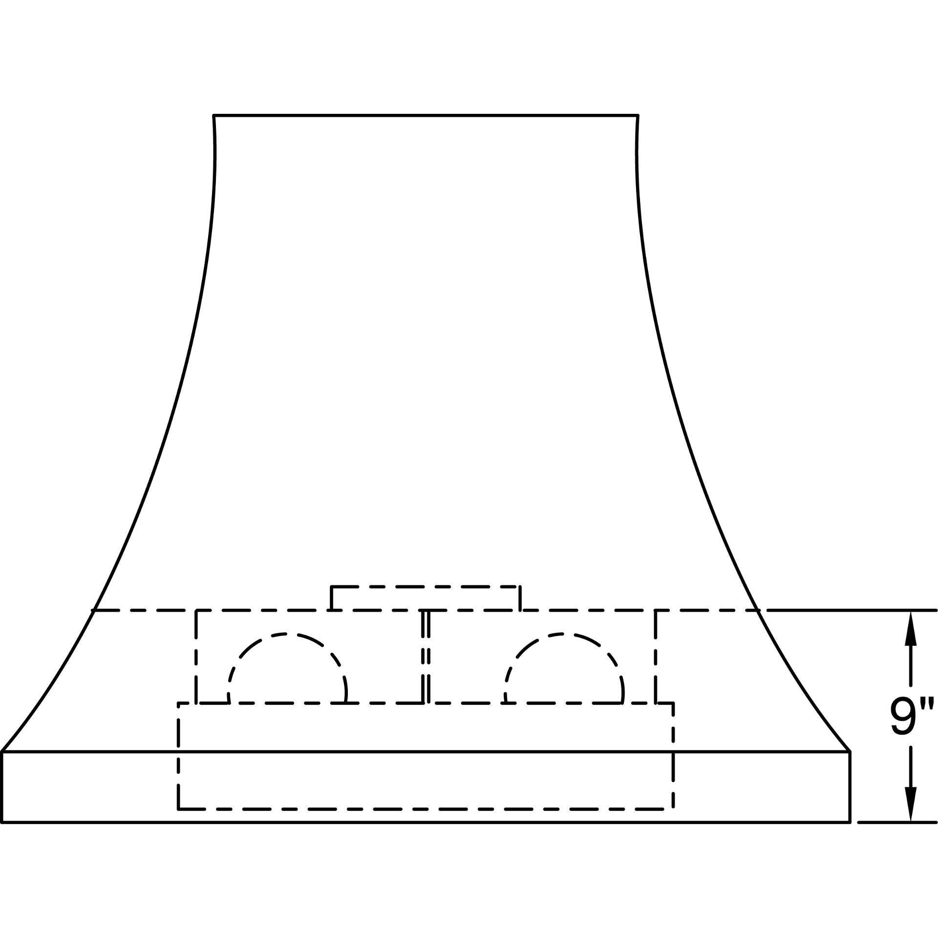 Vent-A-Hood 42-inch Designer Wall Mount Range Hood JDH242/C2AS IMAGE 3