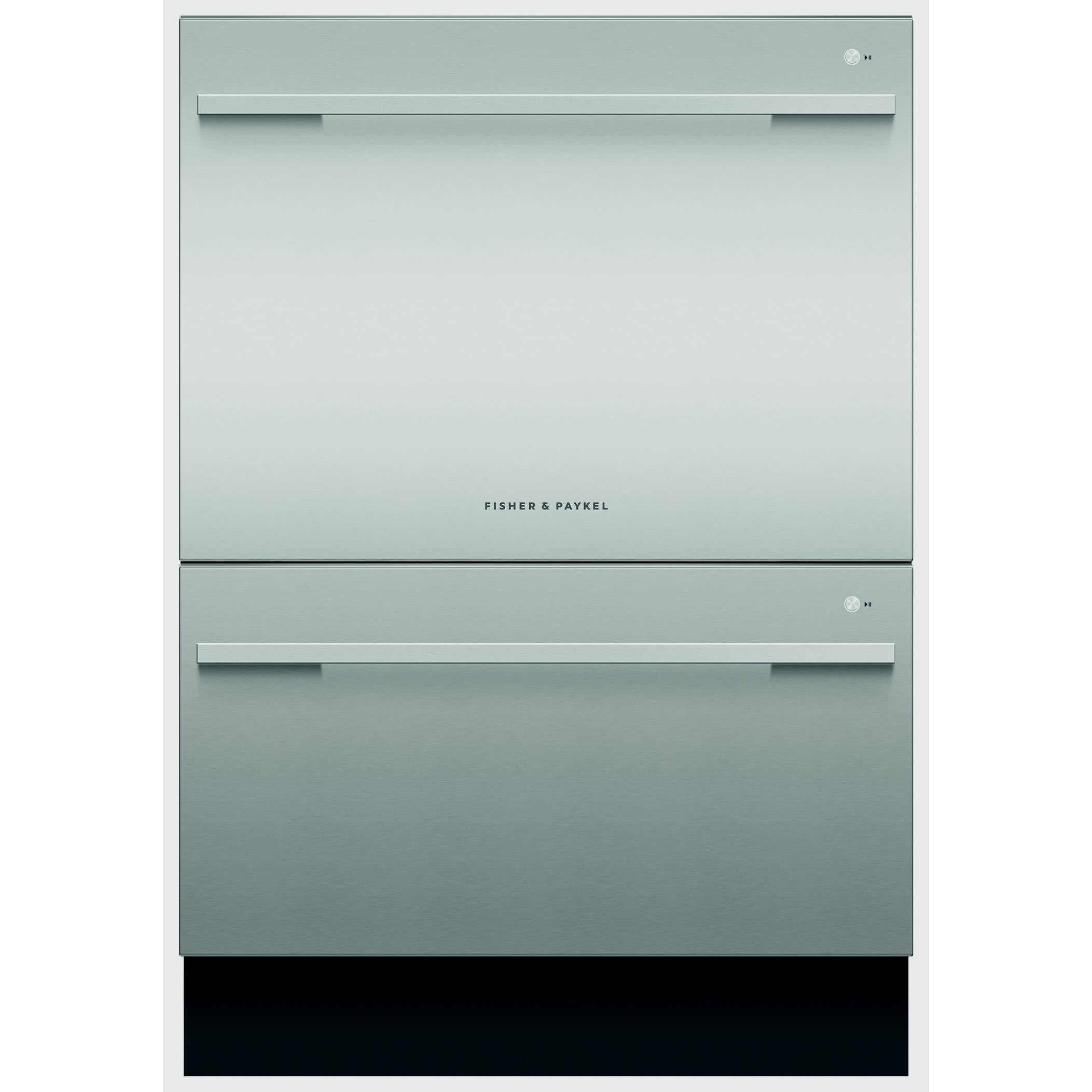 Fisher & Paykel 24-inch Built-in Double DishDrawer with SmartDrive™ Technology DD24DDFTX9 N IMAGE 1