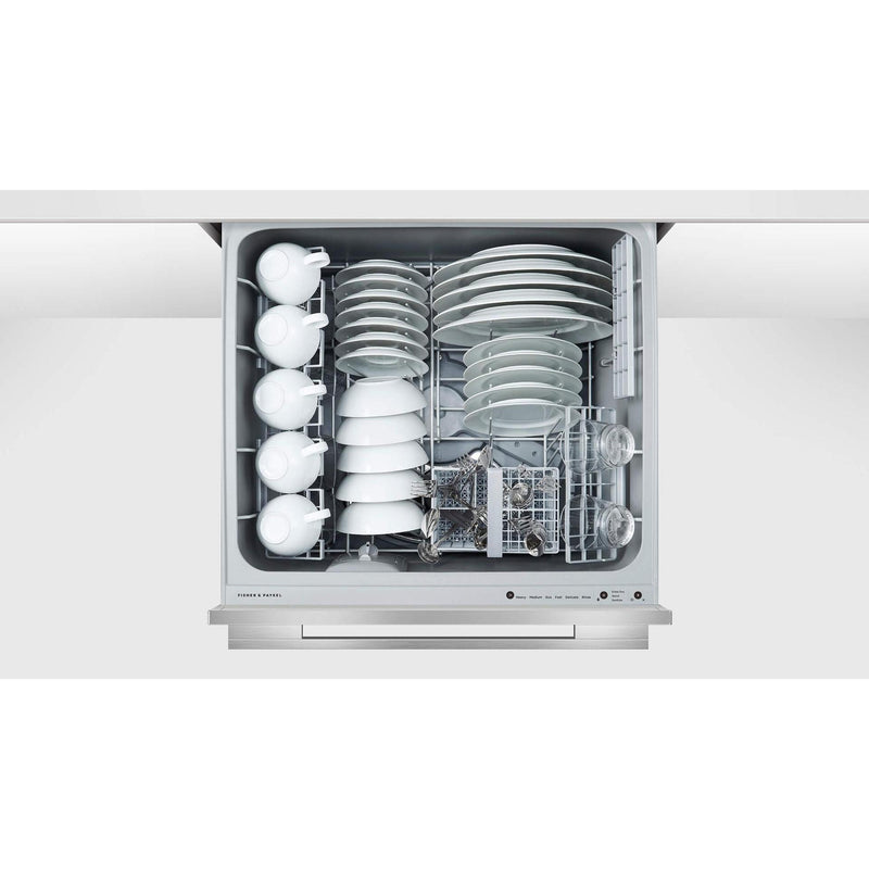 Fisher & Paykel 24-inch Built-in Double DishDrawer Dishwasher with SmartDrive™ Technology DD24DTI9 N IMAGE 3