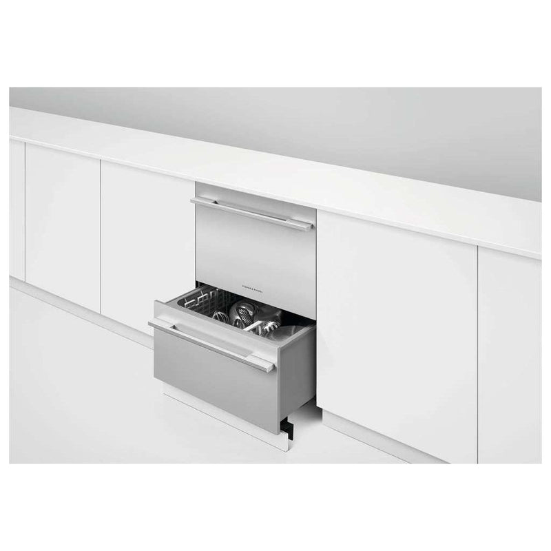 Fisher & Paykel 24-inch Built-in Double DishDrawer Dishwasher with SmartDrive™ Technology DD24DTI9 N IMAGE 9