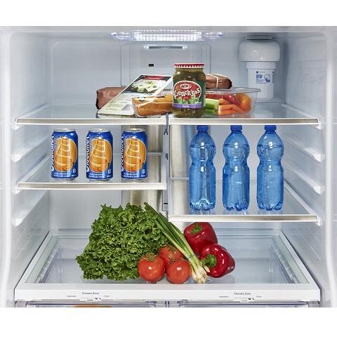GE Profile Refrigerators French 3-Door PNE25NGLKWW IMAGE 4