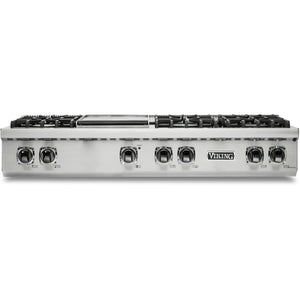 Viking 48-inch Gas Rangetop with TruPower Plus™ Burner VRT548-6GSSLP IMAGE 1