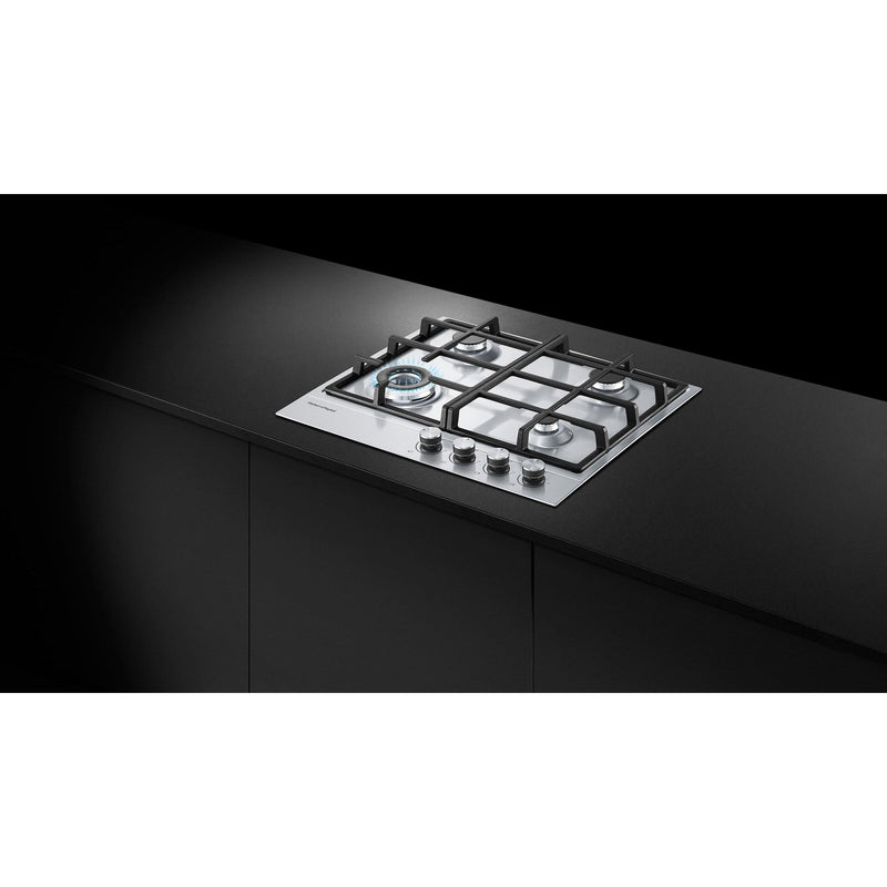 Fisher & Paykel 24-inch Built-In Gas Cooktop with Innovalve™ Technology CG244DNGX1 N IMAGE 2