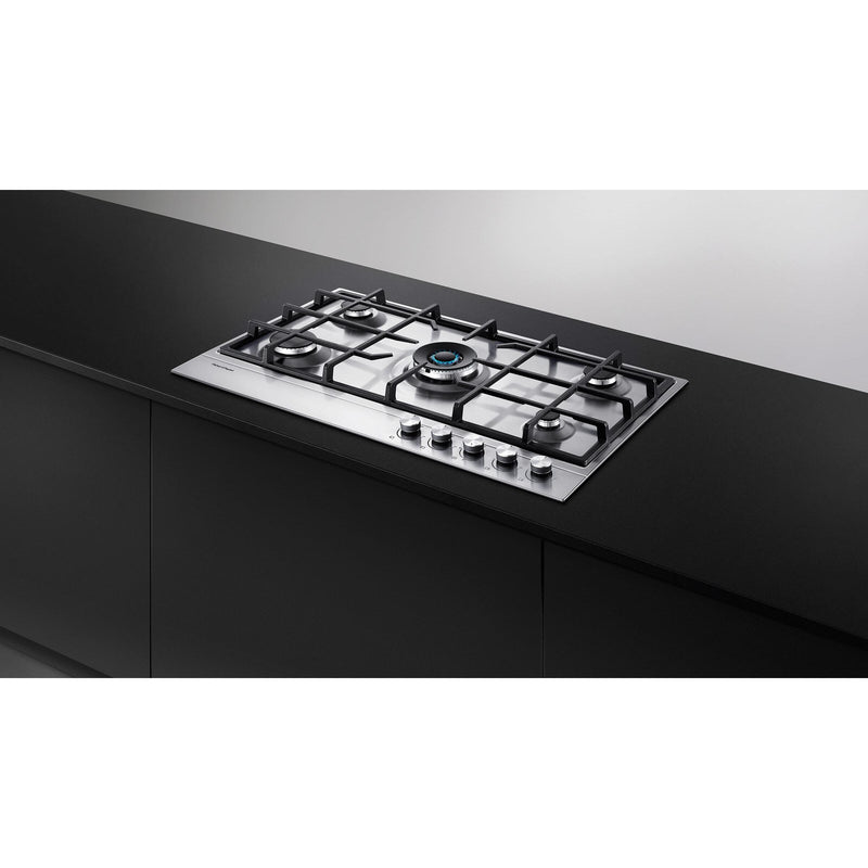 Fisher & Paykel 30-inch Built-in Gas Cooktop with Innovalve™ Technology CG305DNGX1 N IMAGE 2