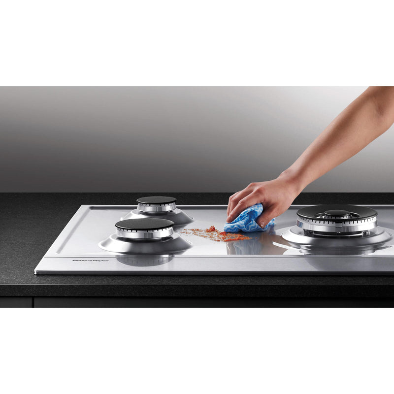 Fisher & Paykel 30-inch Built-in Gas Cooktop with Innovalve™ Technology CG305DNGX1 N IMAGE 4
