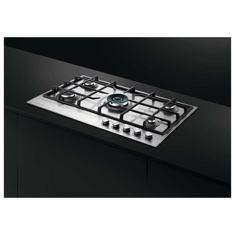 Fisher & Paykel 36-inch Built-In Gas Cooktop with Innovalve™ Technology CG365DNGX1 N IMAGE 4