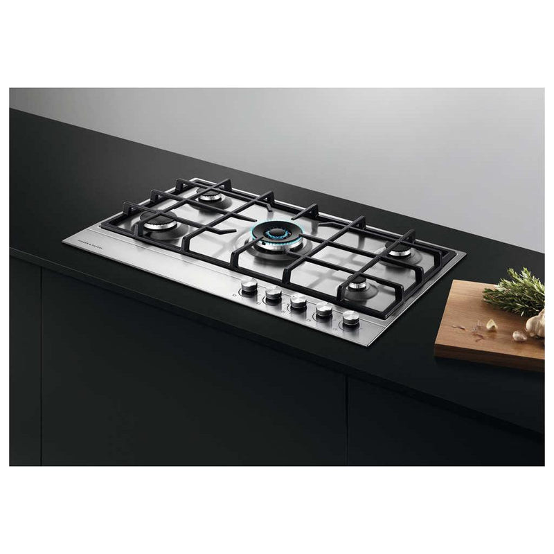 Fisher & Paykel 36-inch Built-In Gas Cooktop with Innovalve™ Technology CG365DLPX1 N IMAGE 3