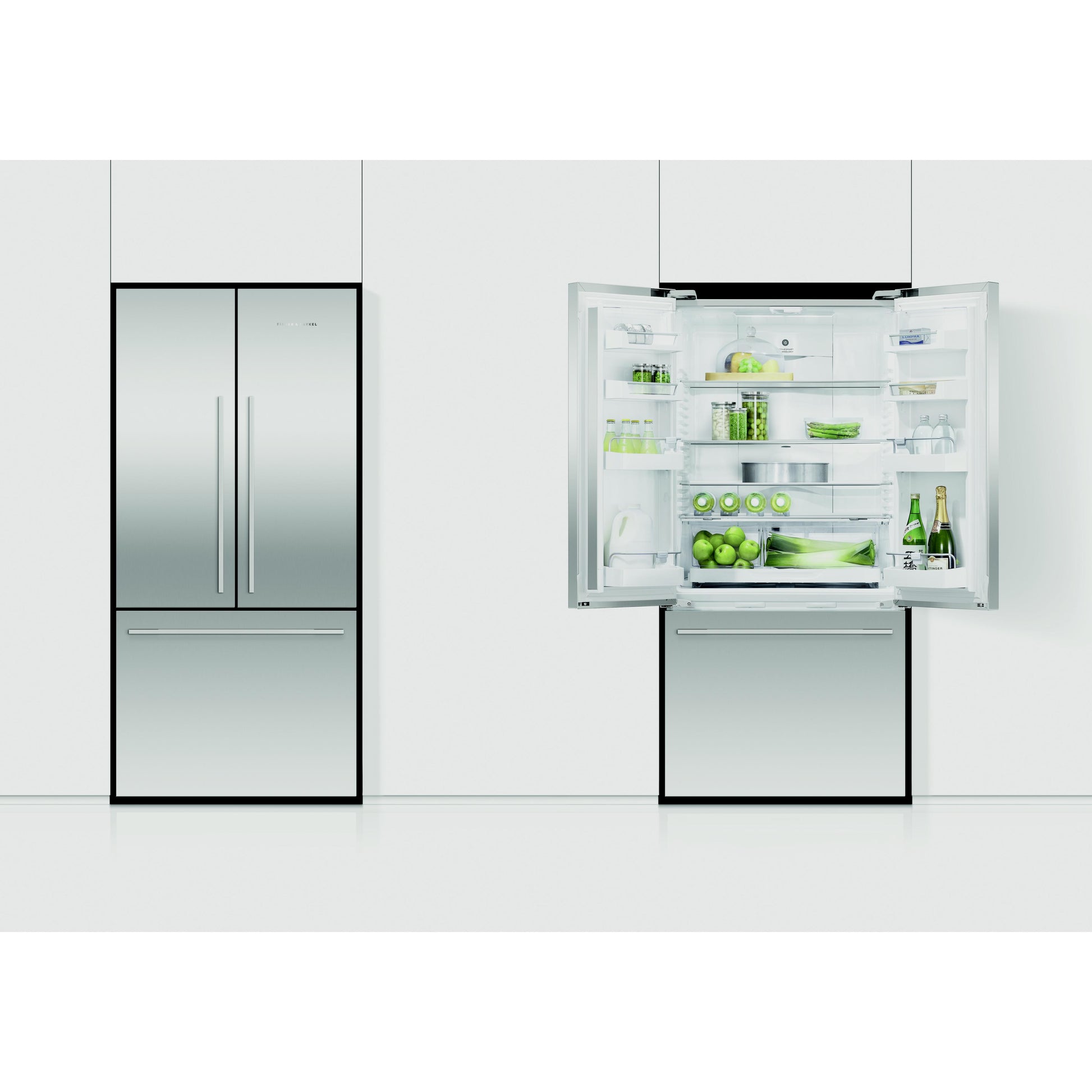 Fisher & Paykel 32-inch, 16.9 cu. ft. Counter-Depth French 3-Door Refrigerator RF170ADX4 N IMAGE 5