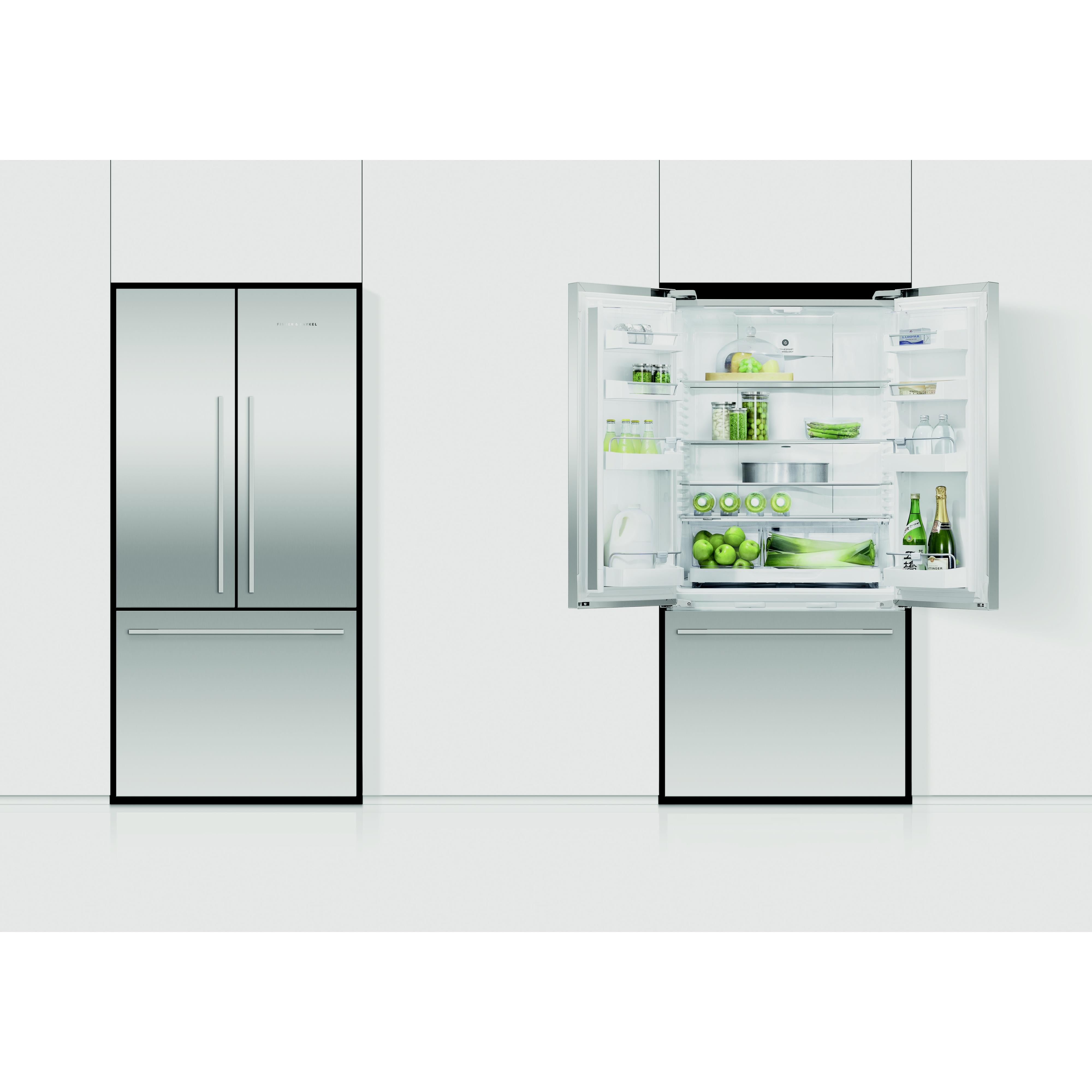 Fisher & Paykel 32-inch, 16.9 cu. ft. Counter-Depth French 3-Door Refrigerator RF170ADX4 N IMAGE 5