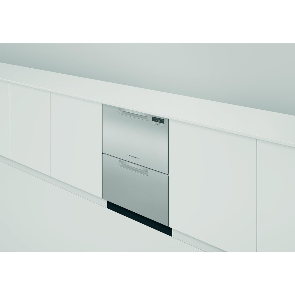 DD24DAX9N Fisher & Paykel 24inch Builtin Double DishDrawer with SmartDrive™ Technology