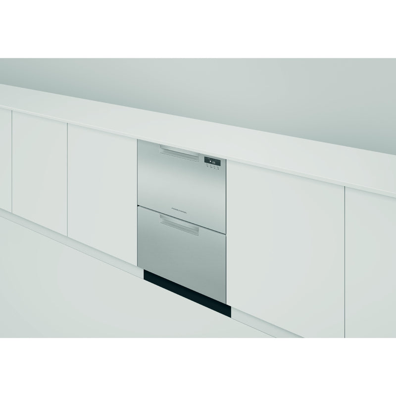 Fisher & Paykel 24-inch Built-in Double DishDrawer with SmartDrive™ Technology DD24DAX9 N IMAGE 2
