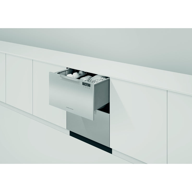 Fisher & Paykel 24-inch Built-in Double DishDrawer with SmartDrive™ Technology DD24DAX9 N IMAGE 4