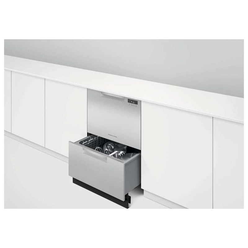 Fisher & Paykel 24-inch Built-in Double DishDrawer Dishwasher with SmartDrive™ Technology DD24DCTX9 N IMAGE 5