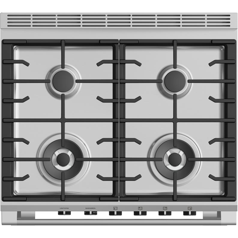Fisher & Paykel 30-inch Freestanding Gas Range with AeroTech™ Technology OR30SCG4B1 IMAGE 3