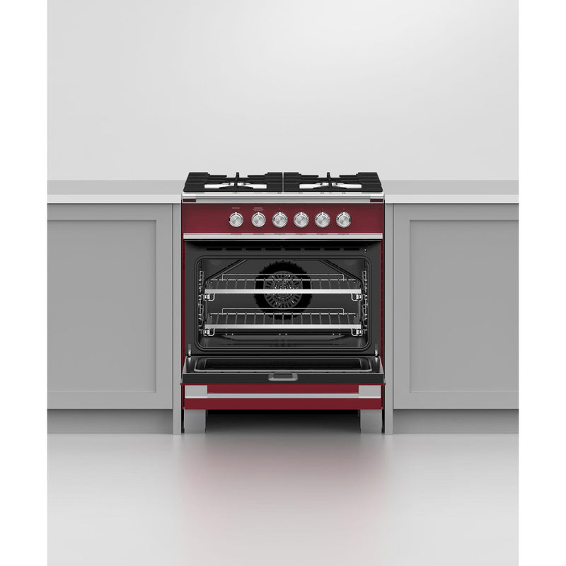 Fisher & Paykel 30-inch Freestanding Gas Range with AeroTech™ Technology OR30SCG4R1 IMAGE 5